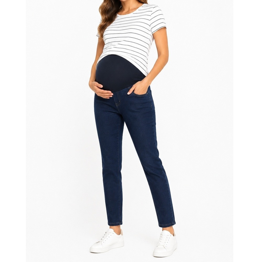 *NWT* Celebrity Pink Maternity Jeans Women Size S Blue Super Stretch Casual
